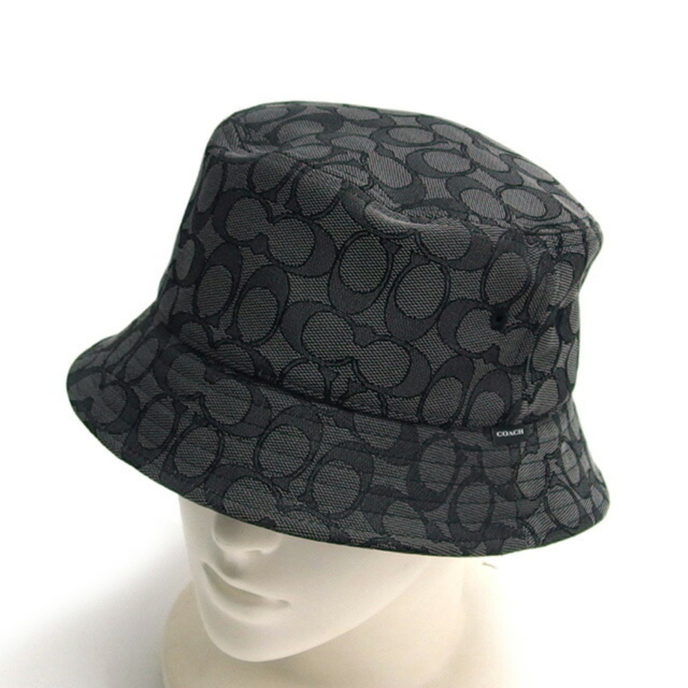 Coach Outline Signature Bucket Hat, Cotton, CB707